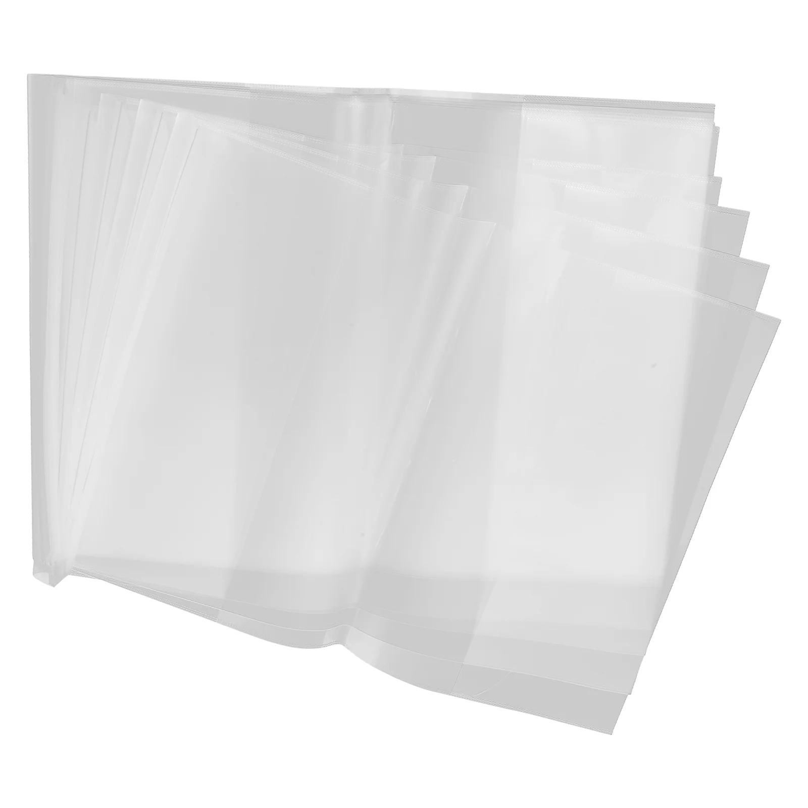 

10 Pcs Plastic Case A5 Account Book Cover Protective School Books Protection Clear Sleeve Pupils