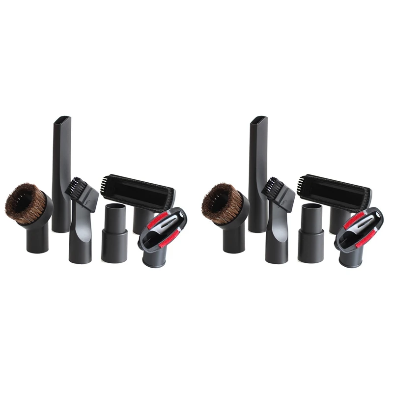 

12 Pcs Universal Vacuum Cleaner Brush Nozzle Home Dusting Crevice Stair Tool Kit For 32Mm 35Mm Vacuum Cleaner