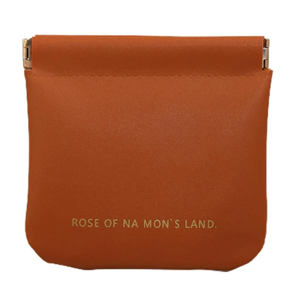 

Миниатюрная косметичка из искусственной кожи, магнитная Сумочка для хранения наушников, Женская Косметическая санитарная сумка для губной помады, Подарочный кошелек для мелочи