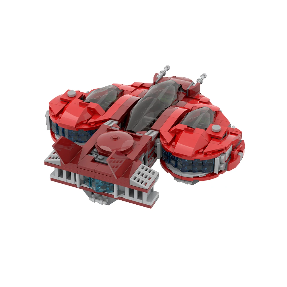 MOC исследование космоса пата сердечный класс Крафт строительные блоки фильмы