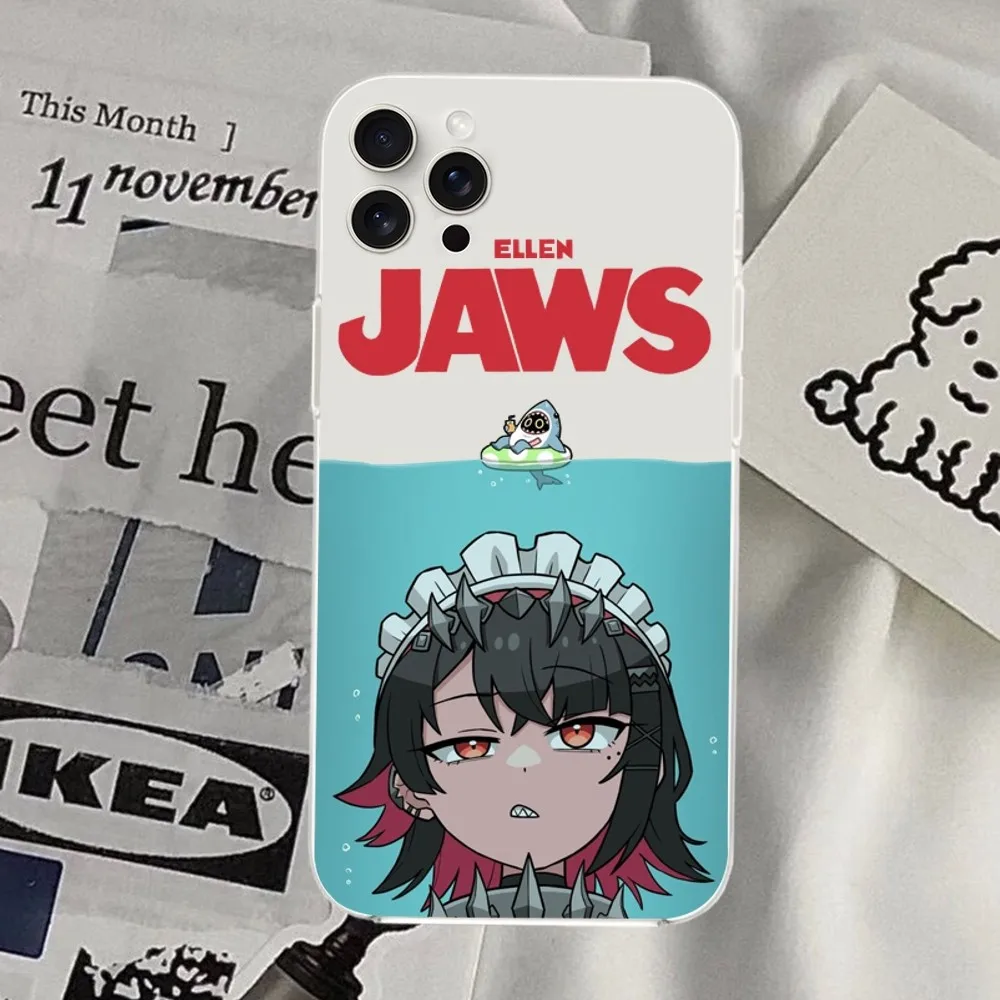 Чехол для телефона Game Z-Zenless Zone Zero Bangboo прозрачный чехол iPhone Mini Plus 11 13 12 14 15 16 Pro XS Max