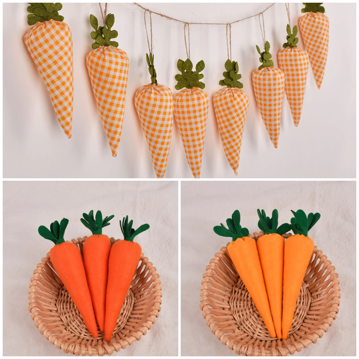 

3 шт./компл. пасхальные реалистичные украшения в виде моркови, домашний декор, подвесные фотографические игрушки, реквизит, подарки
