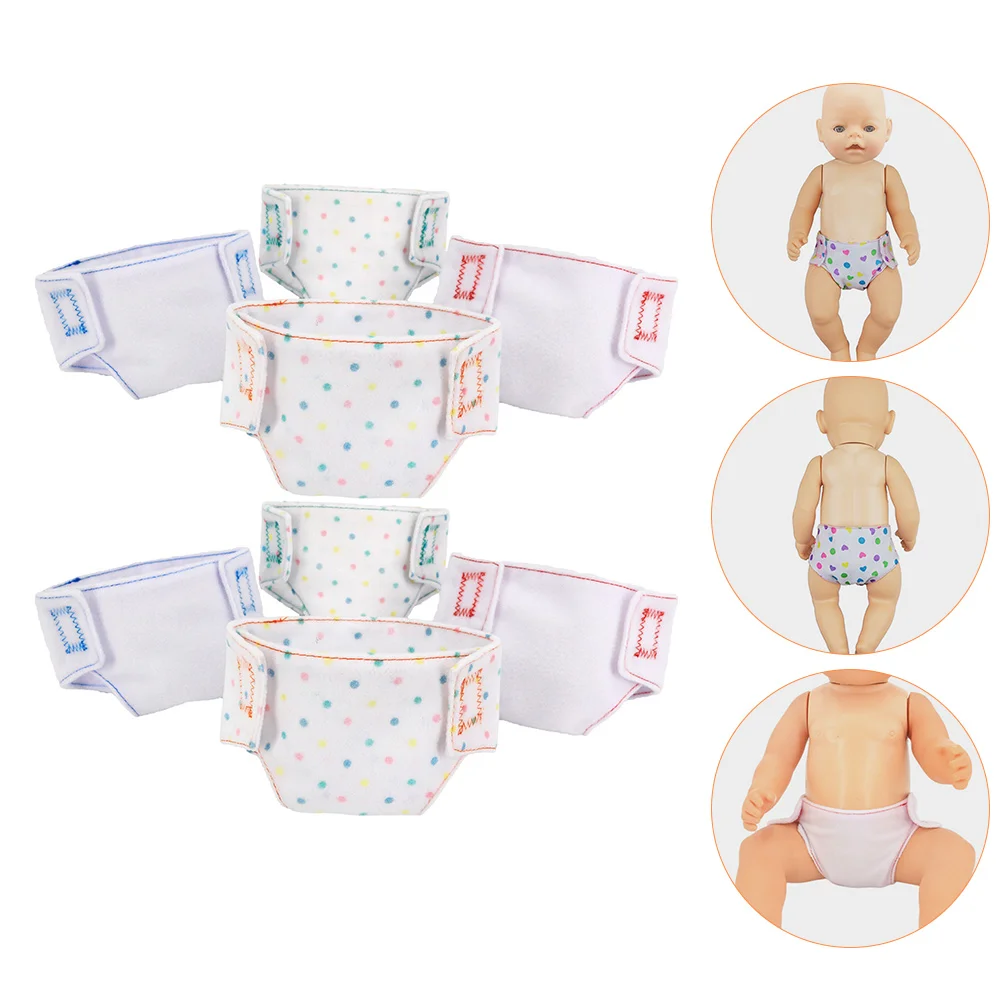 

8 шт. Мини Одежда Детские аксессуары для кукол «сделай сам» (случайный стиль)