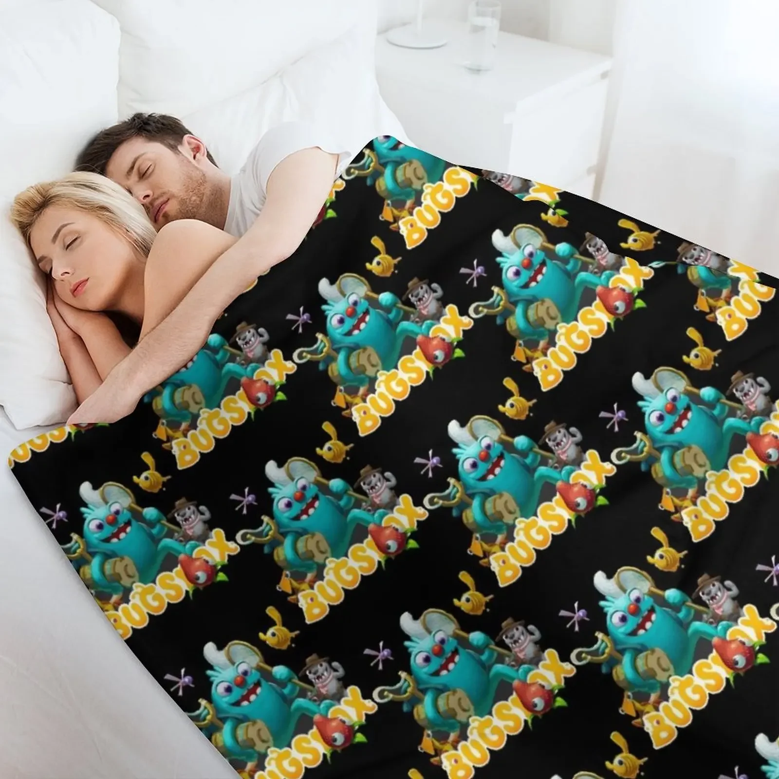 Одеяло Bugsnax Одеяла с мягким ворсом