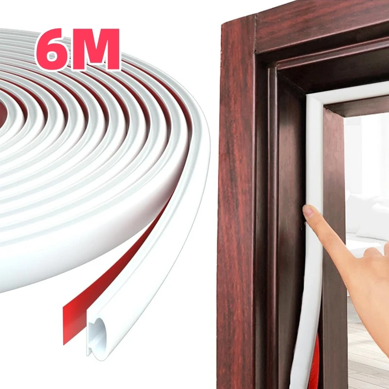 

Уплотнительная лента для дверей и окон 6 м