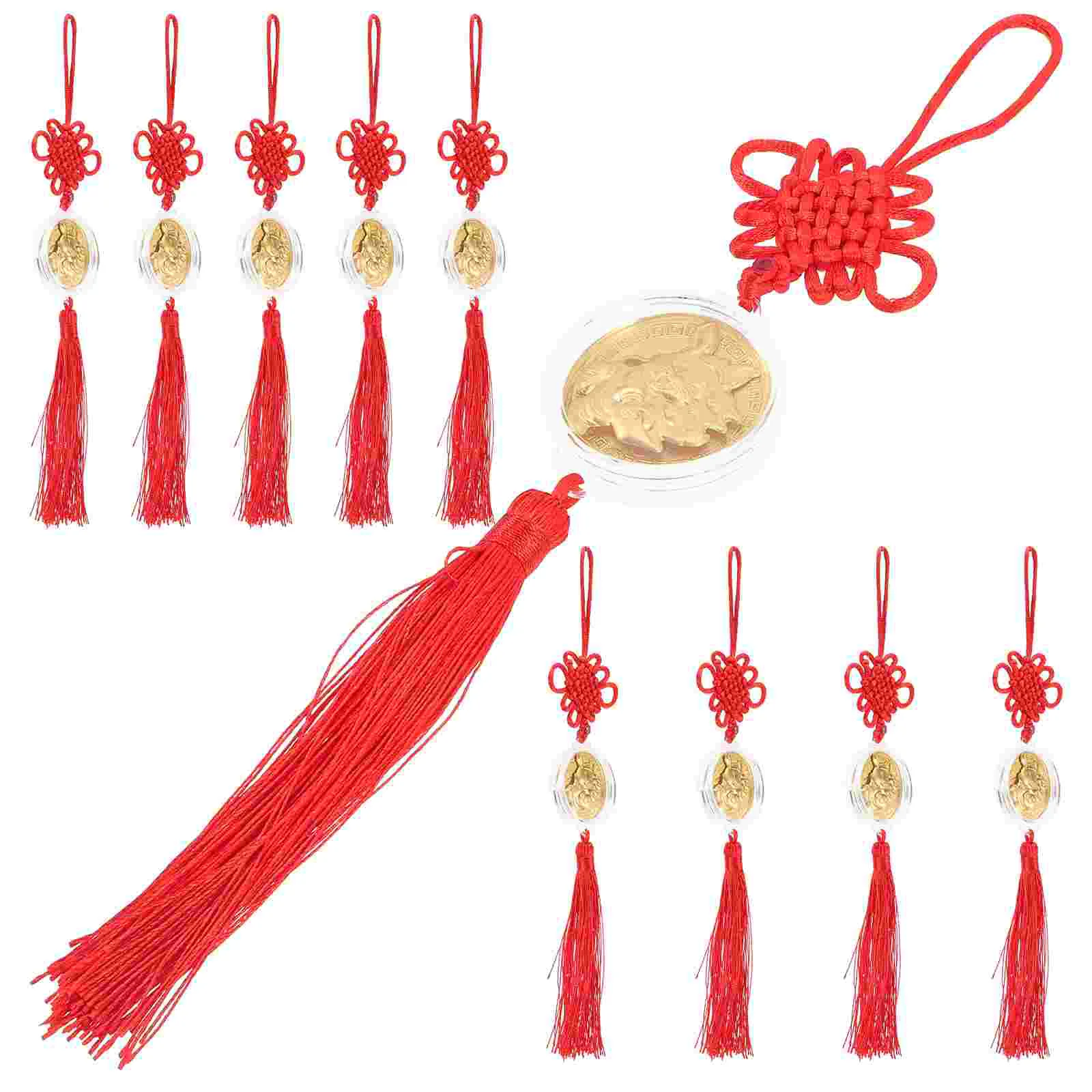 

Year Chinese New Pendant Rabbitgift Hanging Festival Spring Room Ornament Decoration Zodiac Shui Knot Fenglucky Ornaments