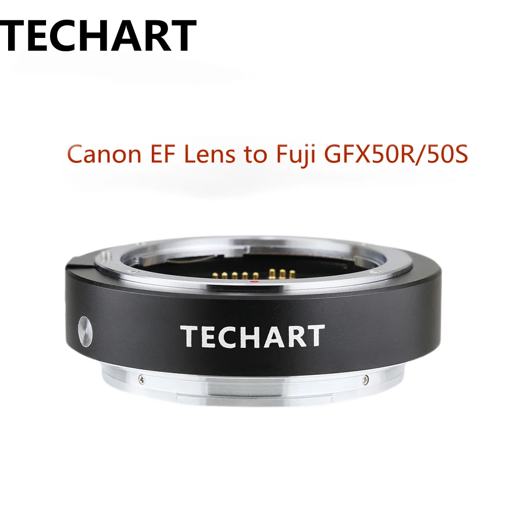 Адаптер для фотоаппарата с автоматической фокусировкой для объектива Canon EF к адаптеру Fujifilm GFX для GFX50R GFX50S GFX 50R 50S