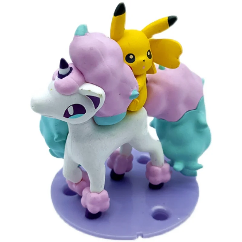 

Anime Figure Gacha Pokemon Pikachu Galar Region Desktop Decoration Collection Doll Children Toys
