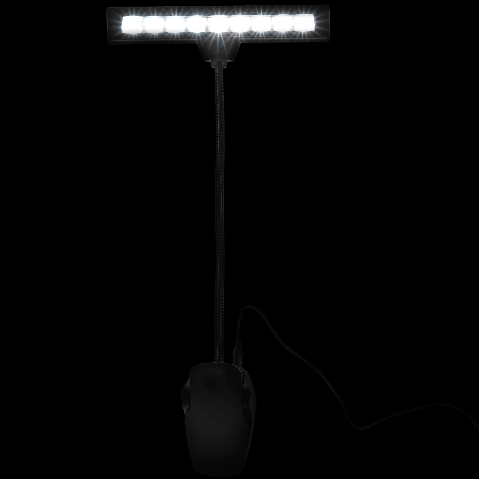 Rechargeable Desk Lamp LED Clip Kids Music Sheet Stand Bedside Light Clip-on Portable enlarge