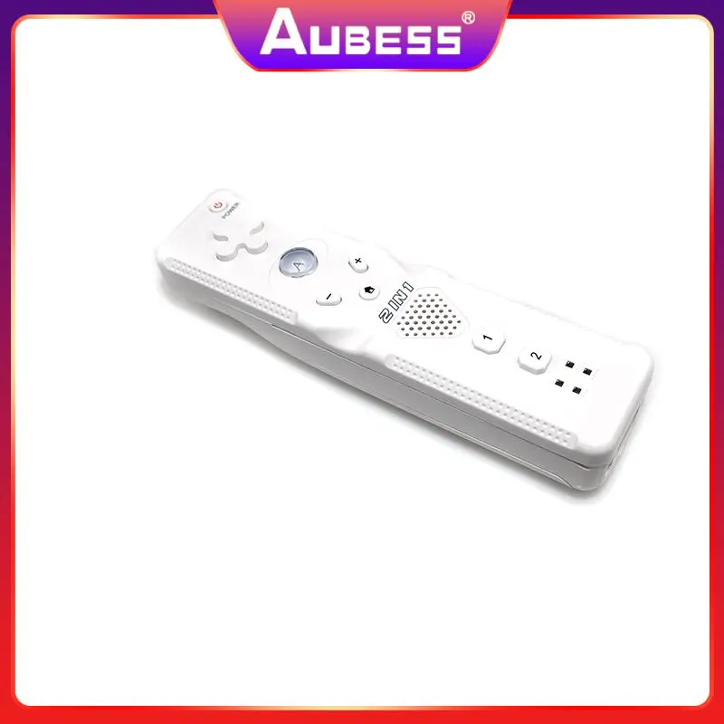 

Wireless Remote Controller 2in1 Wireless Gamepad Controle With Motion Plus Gamepad Vibration Sensing Remote Controle Joystick
