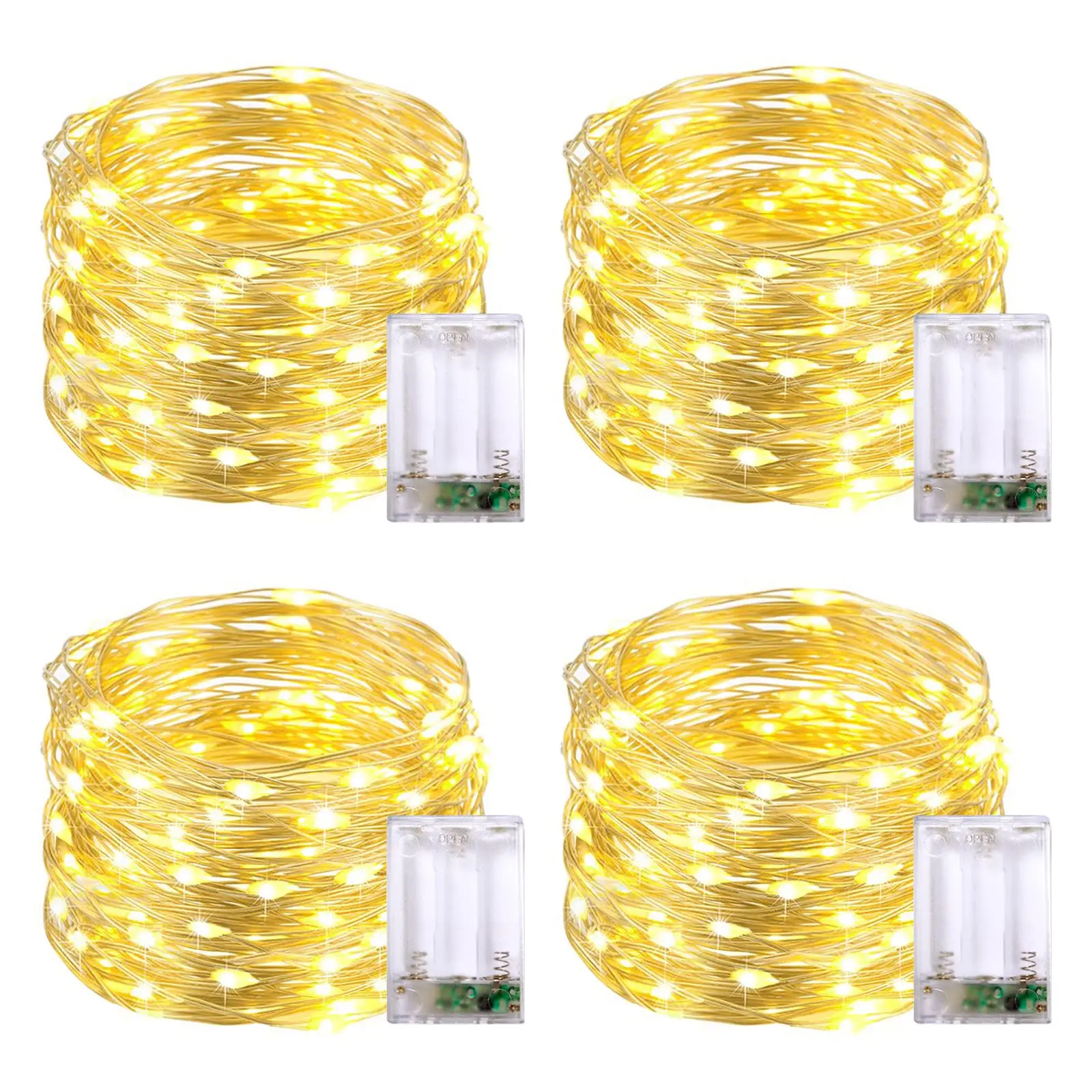 

DIY Led Copper Wire Fairy Lights Battery USB Powered String Light For Party Wedding Bedroom Christmas Tree Indoor Decorations