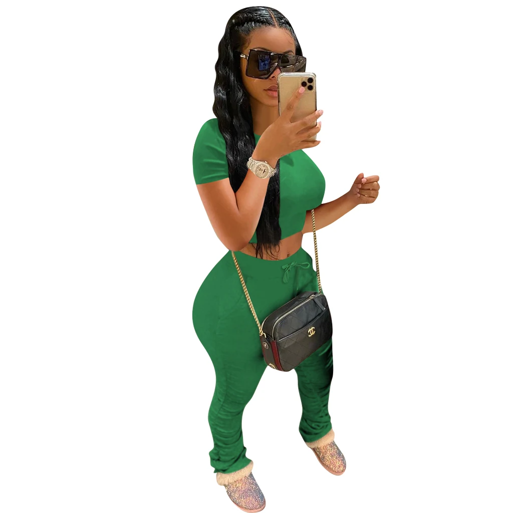 Женский хлопковый спортивный костюм комплект из двух предметов спортивная