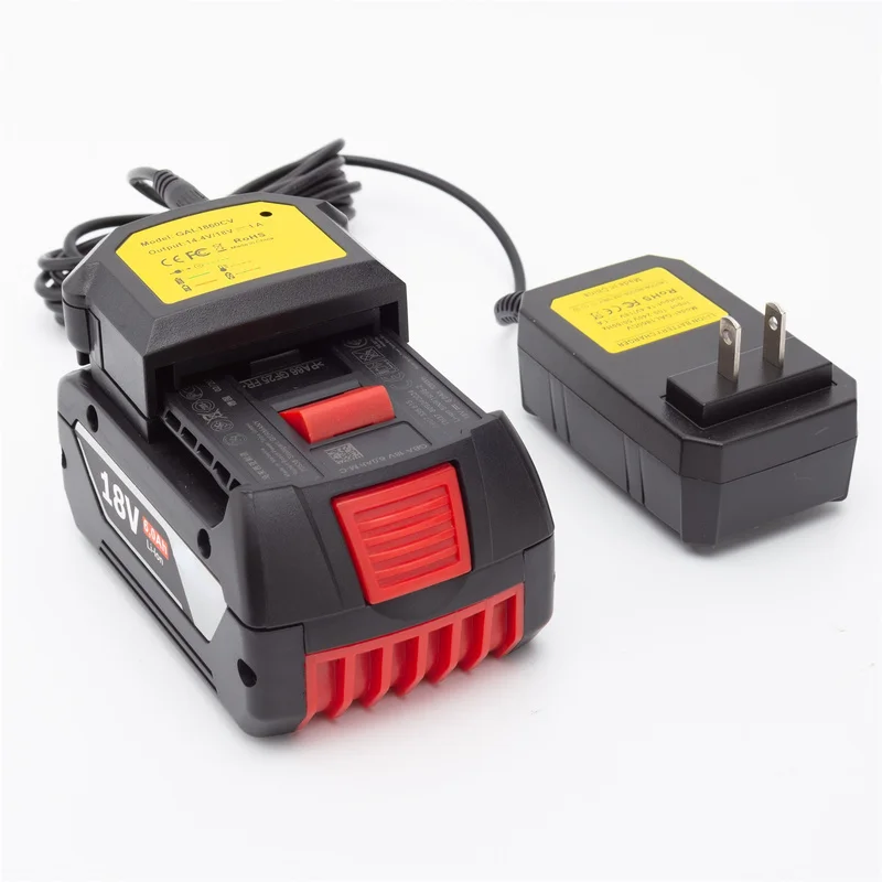 

For Bosch 18/20V Li-ion Bosch Split Charger Lightweight and Portable Use Drill Screwdriver Tool Battery Accessory