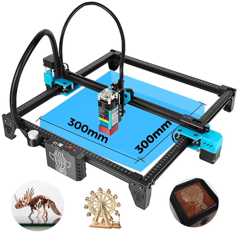

MI-HO Tts 5.5 Twotrees Printer Mini Cnc Cutter 3d Klein Logo 24V 40W Graveur Hout Laser Graveermachine