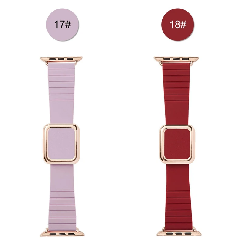 

Ремешок силиконовый для Apple Watch band 38 40 42 44 мм
