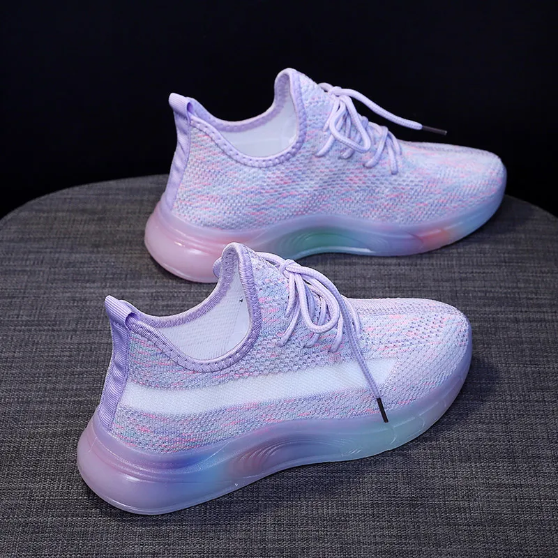 

Женская Повседневная обувь; Летняя дышащая Вулканизированная обувь; Женские носки; Женская спортивная обувь с открытым носком; Zapatos Para Mujer; Ж...