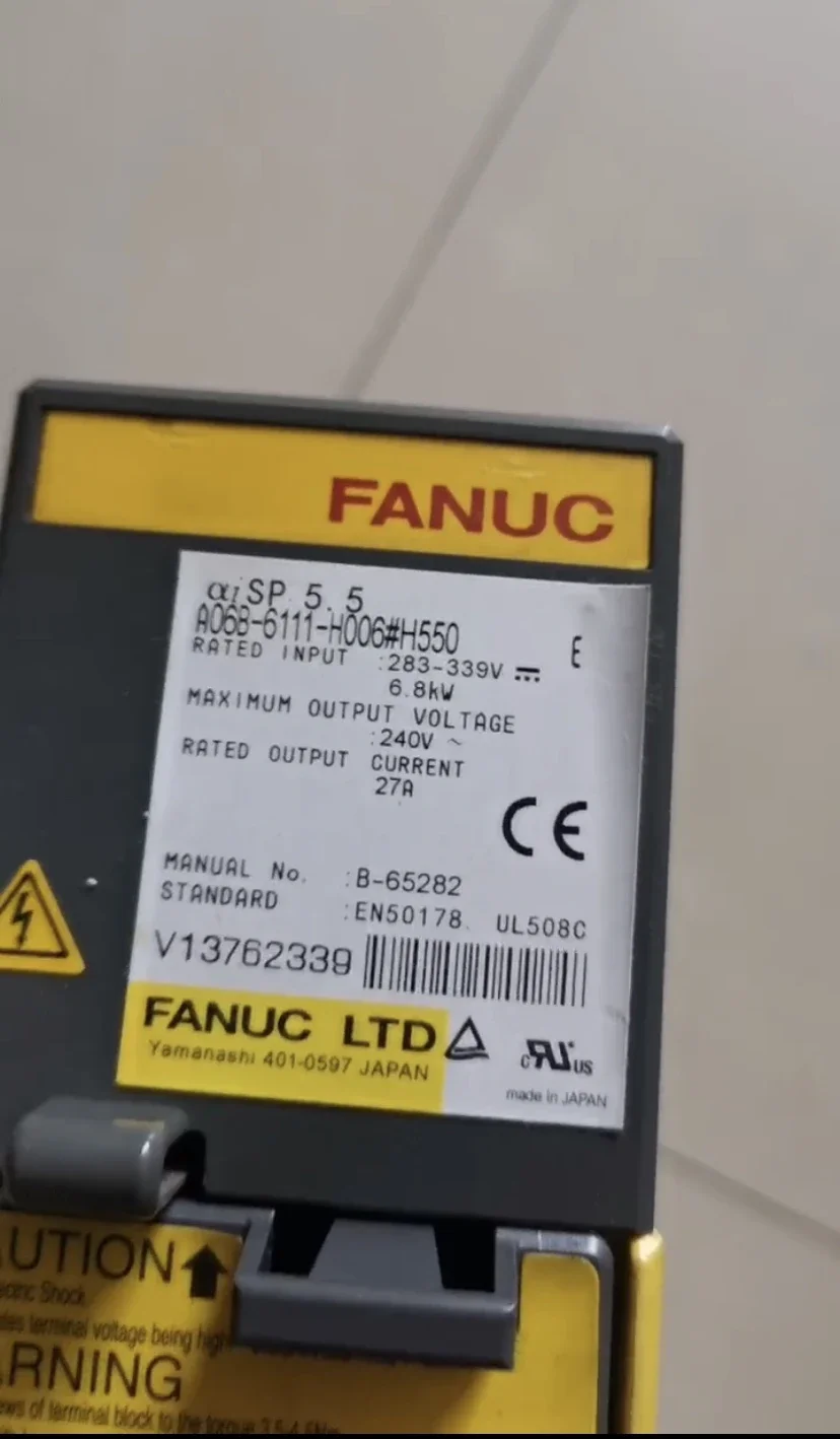 A06B-6111-H006 # Модуль усилителя сервопривода Fanuc H550 для станка с ЧПУ протестирован