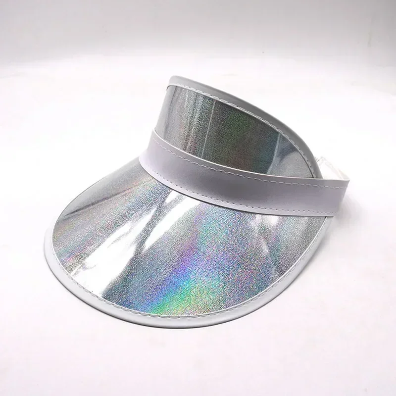 Пластиковая ПВХ унисекс летняя шляпа с солнцезащитным козырьком Повседневная