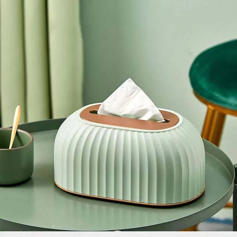 

Nordic Tissue Holder Box Toilet Storage Box High Quality Table Napkin Holder Car Tissue Case Boîte Dispenser Home Decoration