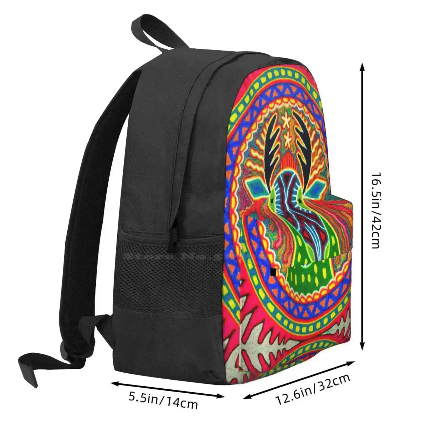 Huichol олень полный Peyote горячая распродажа школьный рюкзак модные сумки Spanglish