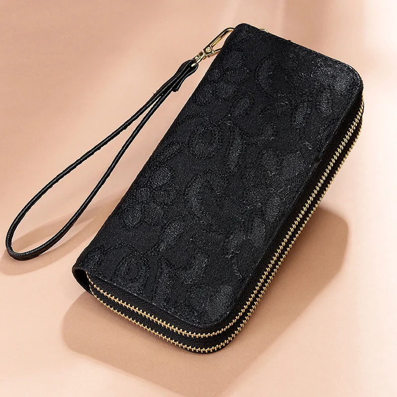 

MONNET CAUTHY New Long Wallets Classic Fashion Multi-card Slot Large Capacity Solid Color Red Blue Purple Women's Clutch Wallet