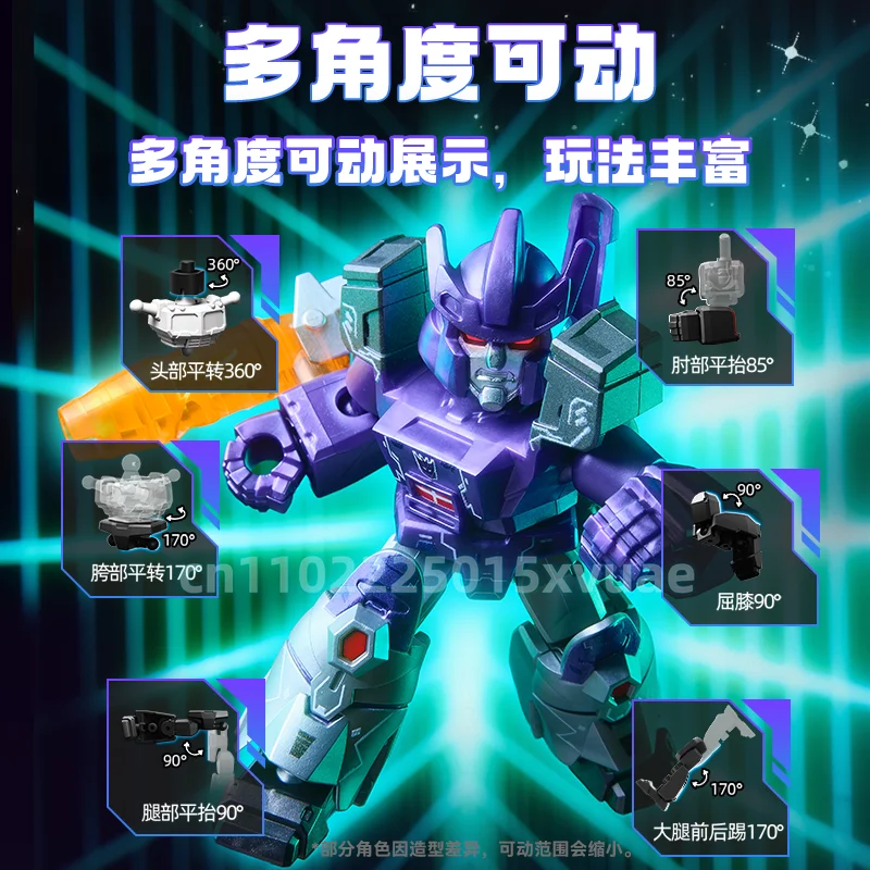 Фото Blokees Transformers ВЕРСИЯ 5-белый клинок Dawn Galvatron Skyfire фигурка подвижная модель в сборе игрушка детская коллекция подарок №3