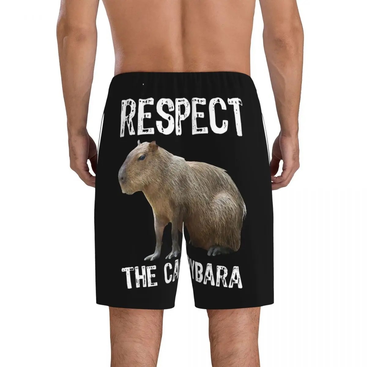 Пижама с забавными грызунами на заказ уважаемые капибары пижамные шорты одежда