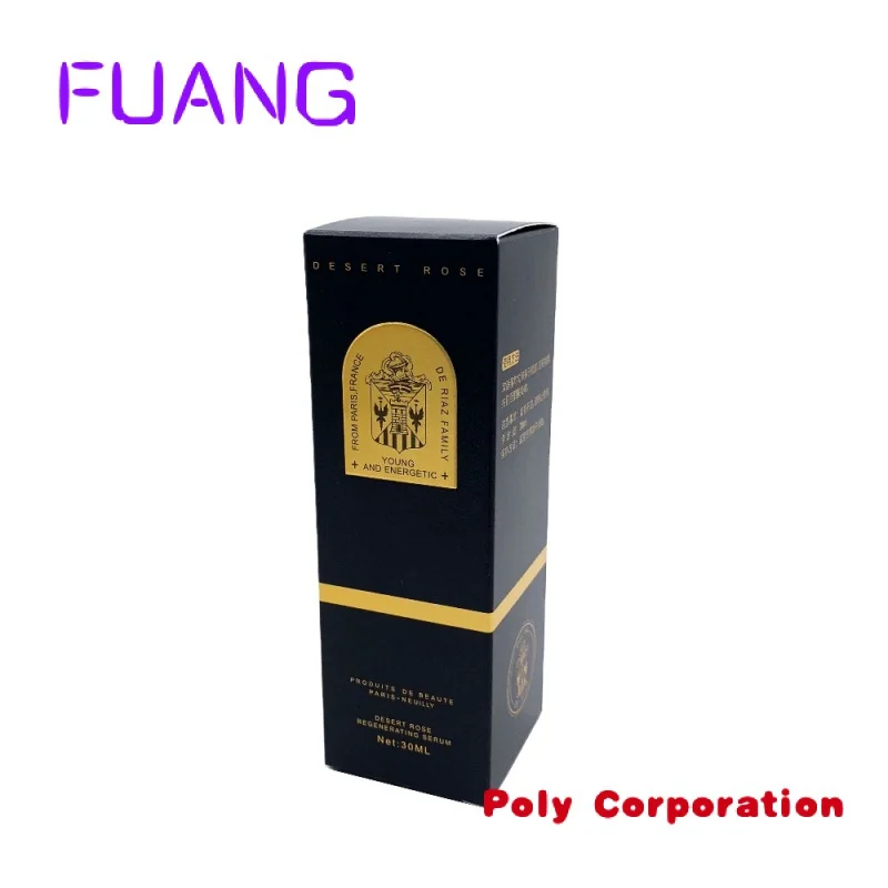 full color wholesales custom logo cosmetic perfume hand cream paper box packaging cheappacking box for small business