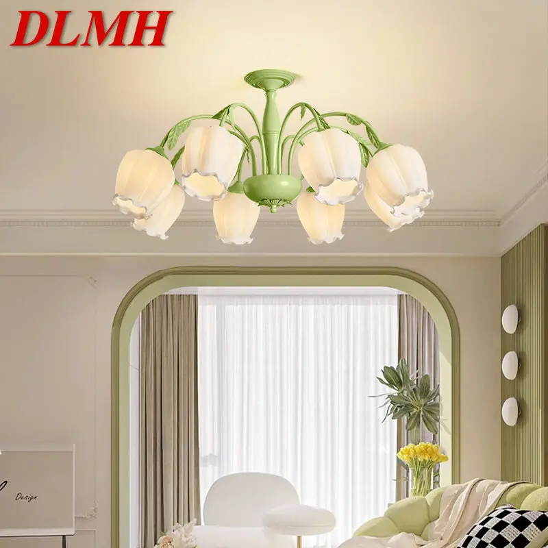 

DLMH Modern Pendant Light Retro Design Hanging LED Ceiling Lamp Industrial Creative Rope for Home Bedroom