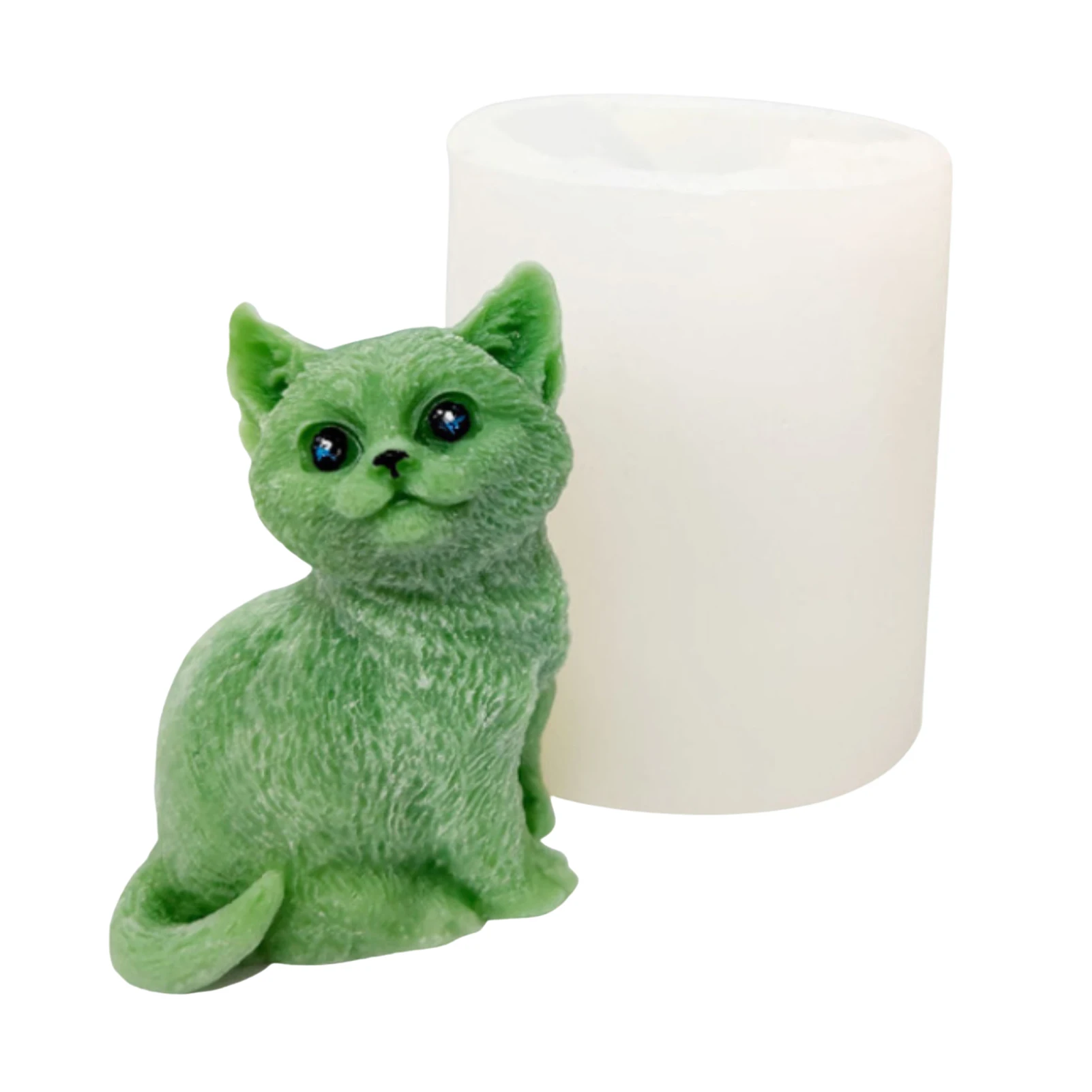 

Форма для свечи в виде котенка «сделай сам», форма в форме кошки для шоколадной помадки, формы для торта для подарка, форма для эпоксидной см...