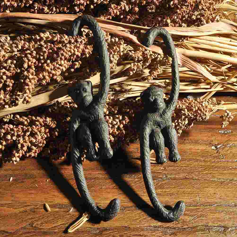 

Garden Hanging Hook Monkey Shape Planter Hook Gardening Hook for Outdoor