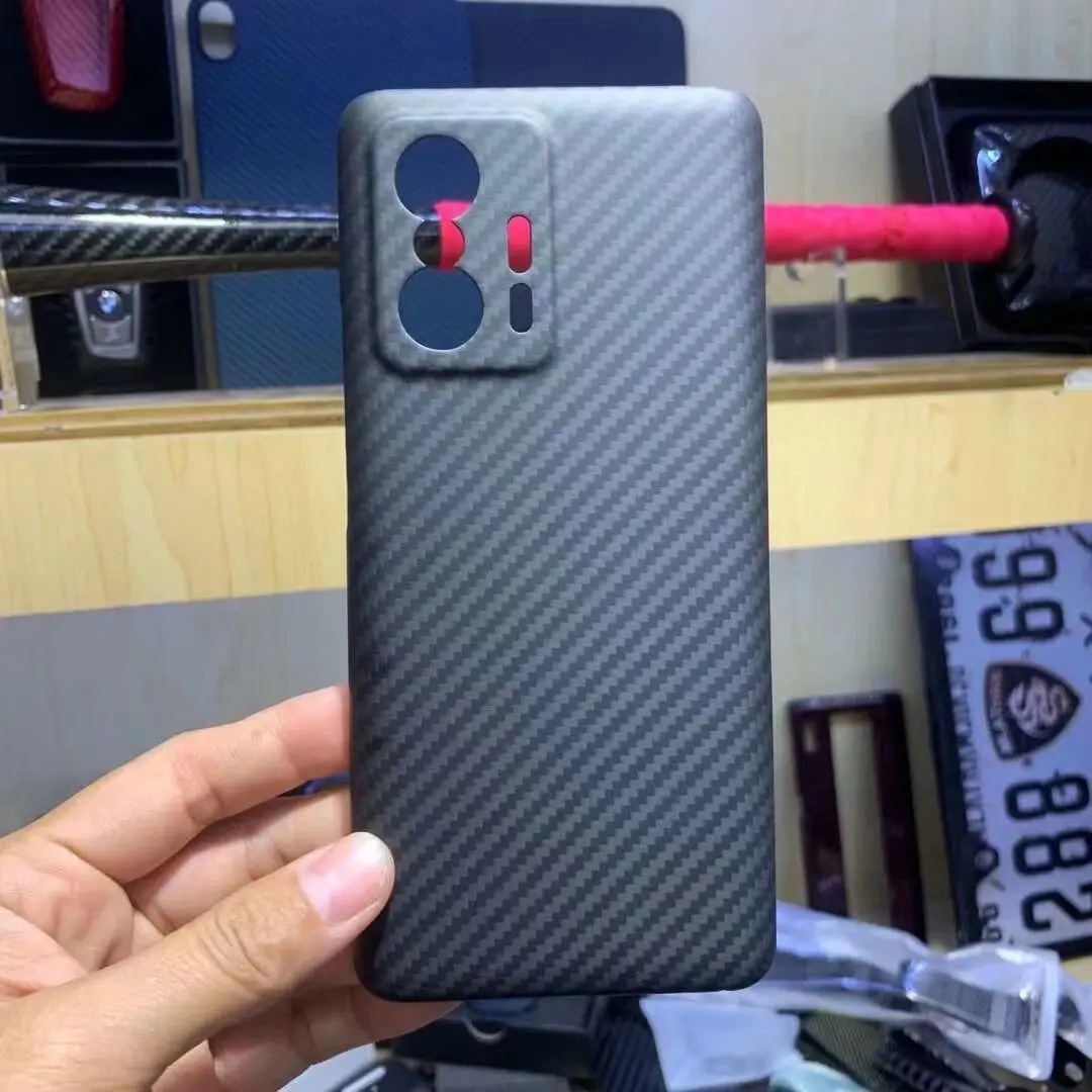 

Real Carbon Fiber Case for Xiaomi 11t Case Cover Aramid Fiber Shockproof Protection Cover for Xiaomi Mi 11TPro Phone Accessories