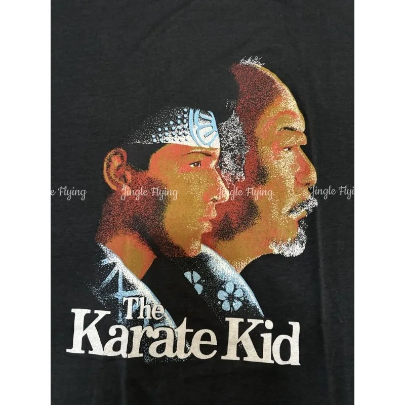 Фото Rare Vintage T-shirt Karate Kid 2 Movie Ralph Macchio Daniel Larusso Mr Miyagi T Shirt №2