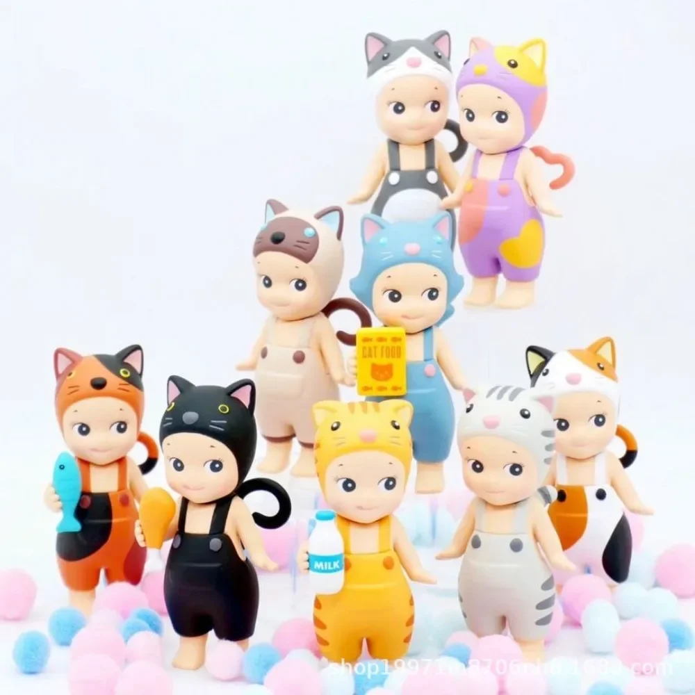 Kawaii Cute Sonny Angel Anime Peripheral Cartoon COS Series Toys Doll Desktop Decoration Girls Accessories Holiday Gift