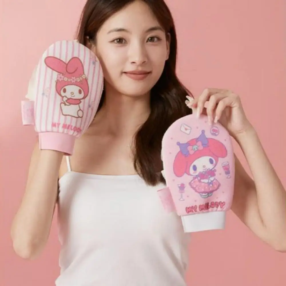 

Симпатичная Sanrio Melody банное полотенце с мультяшным принтом Kawaii Brute Force Close двусторонний Тонкий шаблон для ванной артефакт студентка девушка