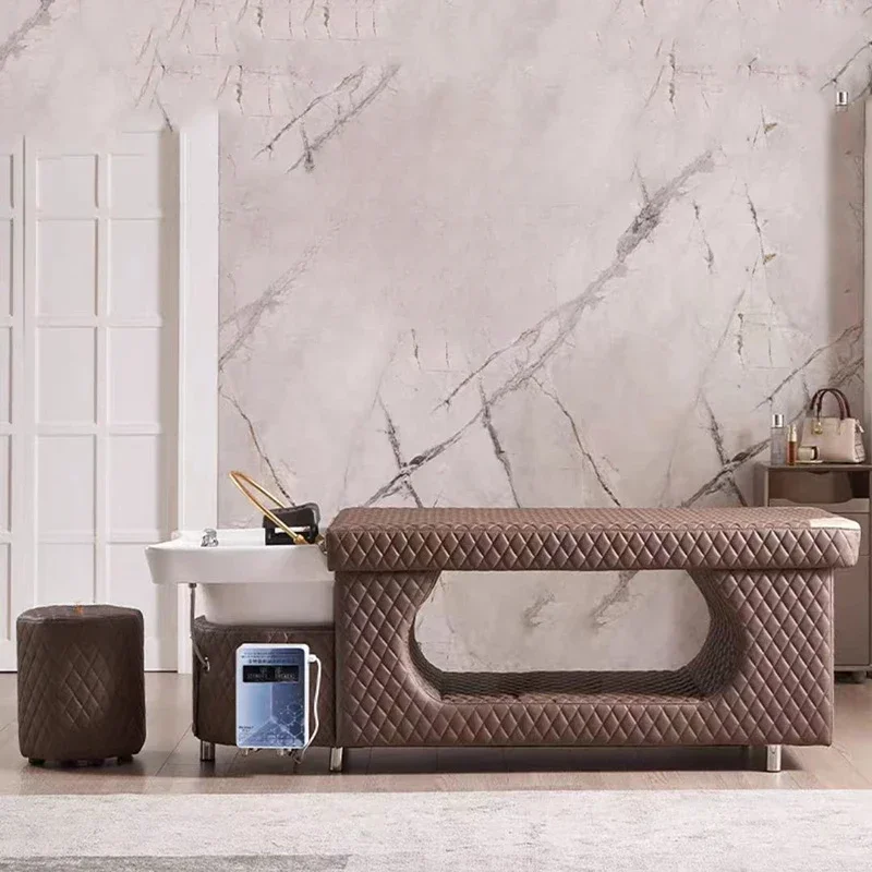 Косметическое кресло массажная кровать для массажа тайского спа-шампуня