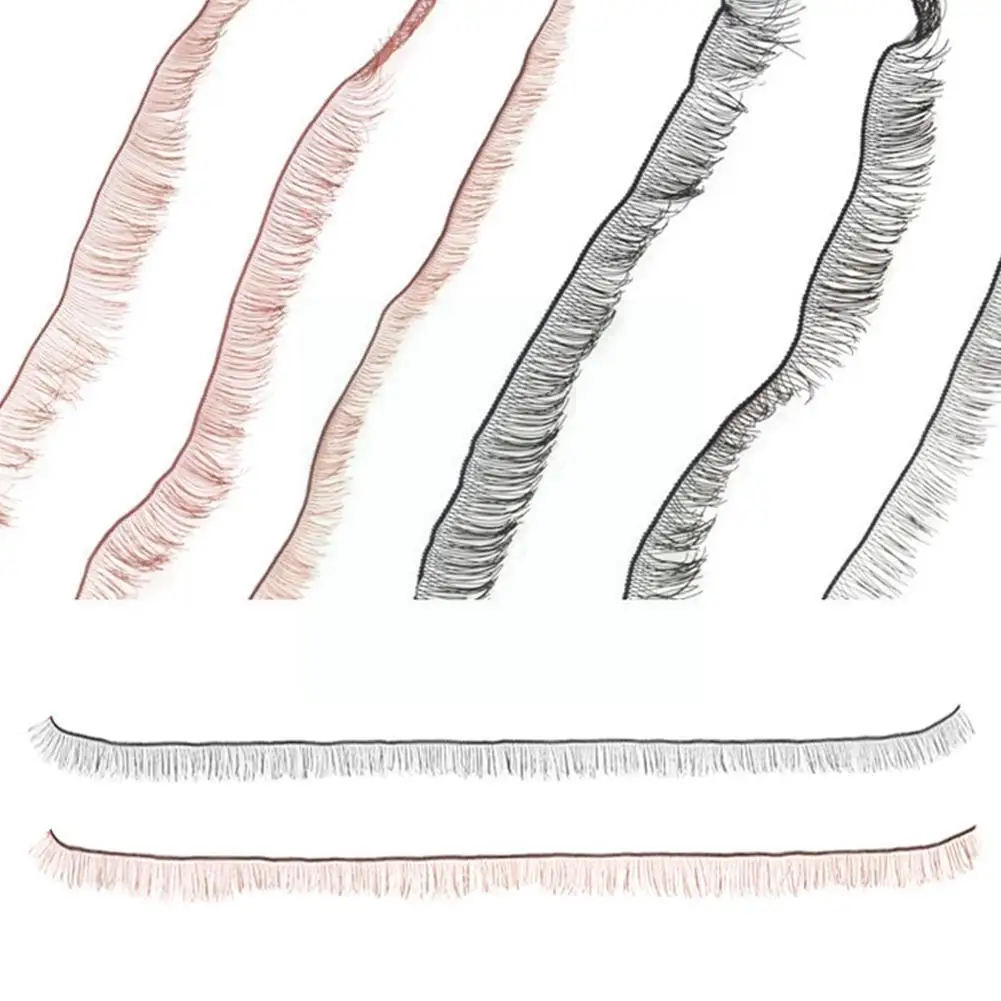 

0.4/0.6/0.8mm Eyelashes 20cm Artificial Eyelashes Toys Accessories S Girls F5x7