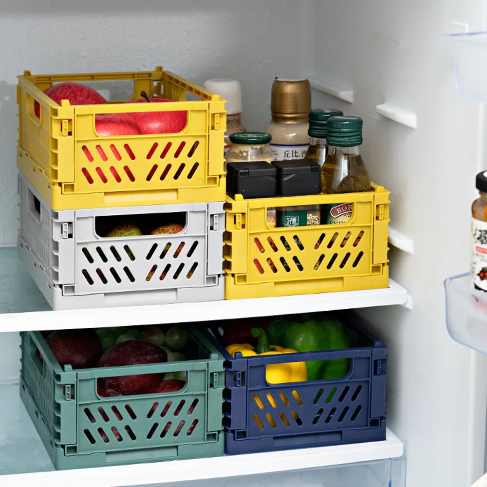 Большой складной пластиковый ящик для хранения чехол настольный держатель