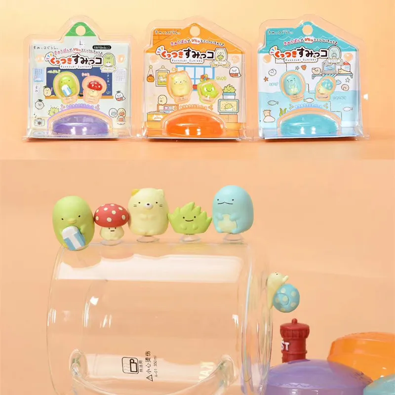 

Japan Corner Creature Corner Animal Sucker Cute Surrounding Model Ornaments Hand-made Doll Ornaments Box Egg