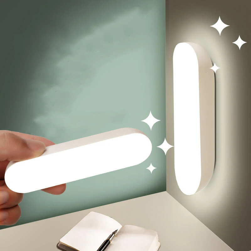 

Motion Sensor Light Wireless LED Human Body Sensor Night Light USB Rechargeable Bedroom Night Lamp Aisle Bedside Cabinet Lights