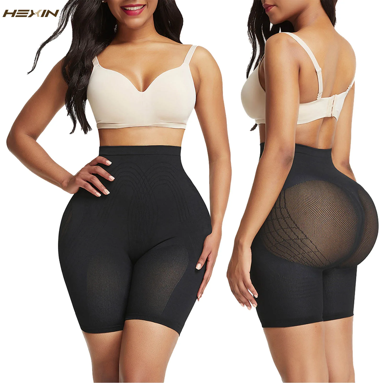 Fajas Colombianas Butt Lifter Seamless Shapewear Women Underwear Mid Waist Shaper Panties Hip Enhancer Tummy COntrol
