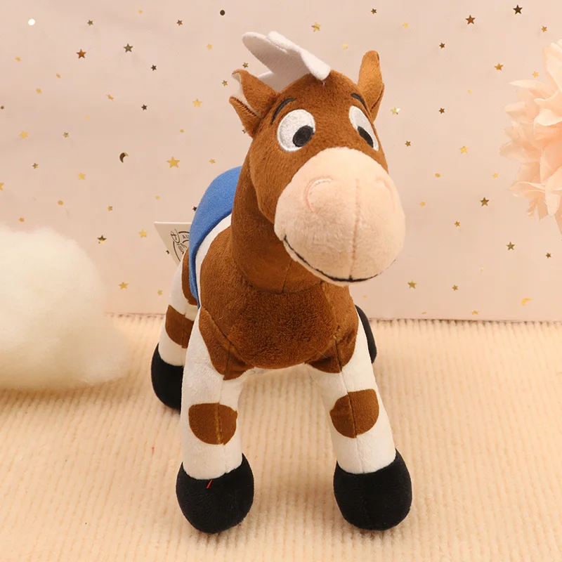 Фото Плюшевые игрушки Bullseye Horse из мультфильма «История игрушек», коллекция мягких игрушек Шерифа Вуди, куклы, подарок на день рождения для детей и мальчиков №4