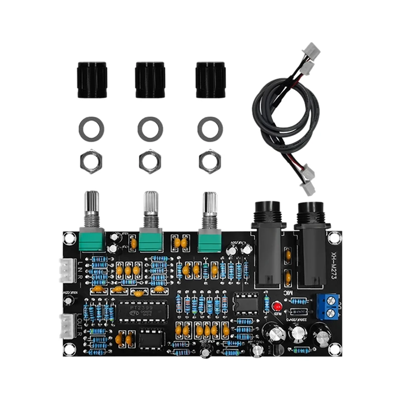 

NEW-XH-M273 Karaoke Board Reverb Board Singing Amplifier Board DC12-24V