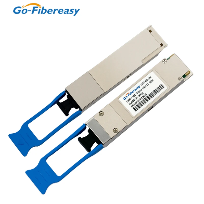 QSFP 40Gb 10km Transceiver Module QSFP-40GE-LR4 1310nm DDM LC SMF Optical Switch Module Compatible Cisco/Huawei/Juniper/Mellanox