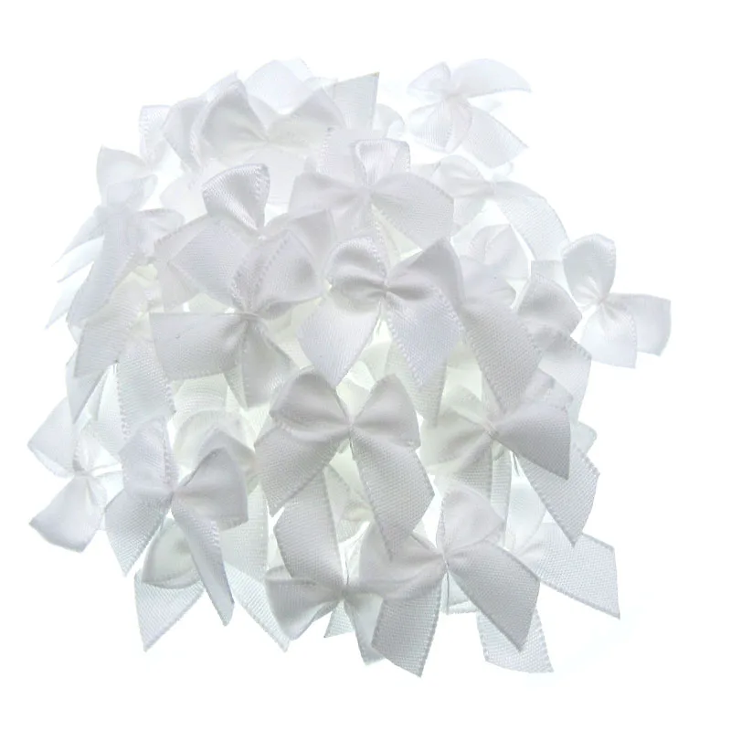 100 шт. цветы ручной работы банты лента бант для упаковки ремесло свадебное