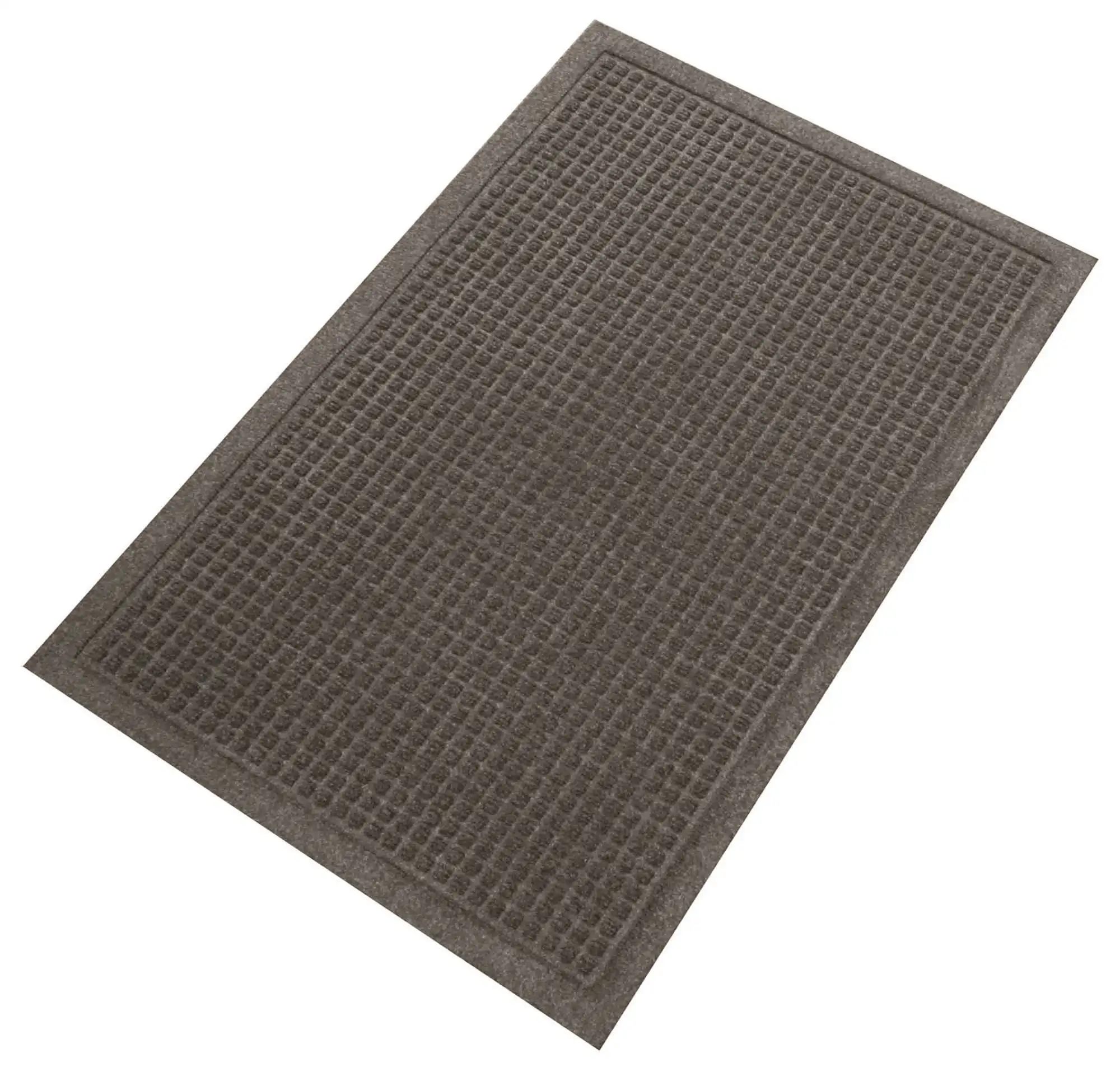 

EG020304 EcoGuard 24 in. x 36 in. Rubber Indoor/Outdoor Wiper Mat - Charcoal