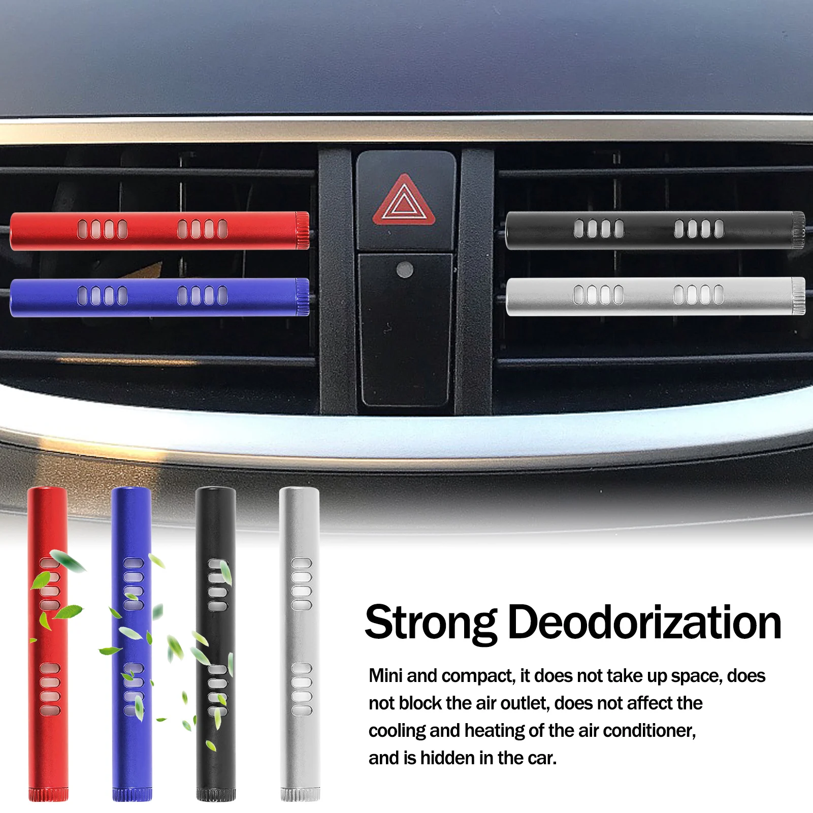

Car Air Freshener Air Vent Clip Outlet Air Condition Diffuser Solid Flavoring Perfume Fragrance Auto Smell Air Refresher