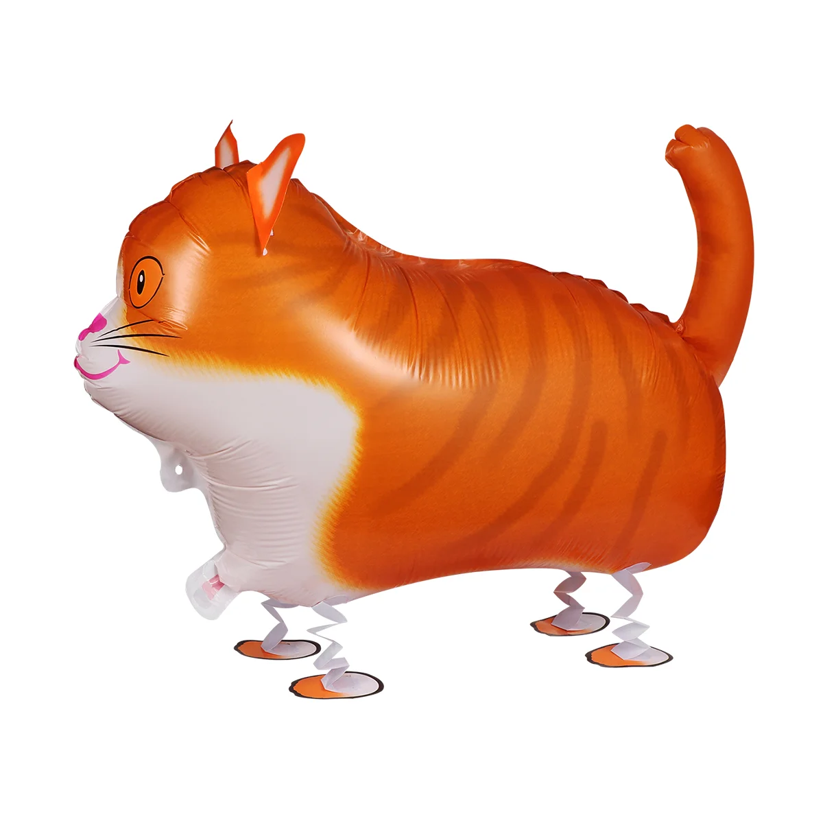

5PCS Cat Shape Aluminum Foil Funny Walking Balloons for Kids