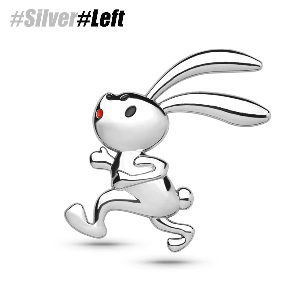 

1 шт. 3D кролик металлический автомобиль мотоцикл эмблема значок наклейка значок для автомобилей, грузовиков, мотоциклов