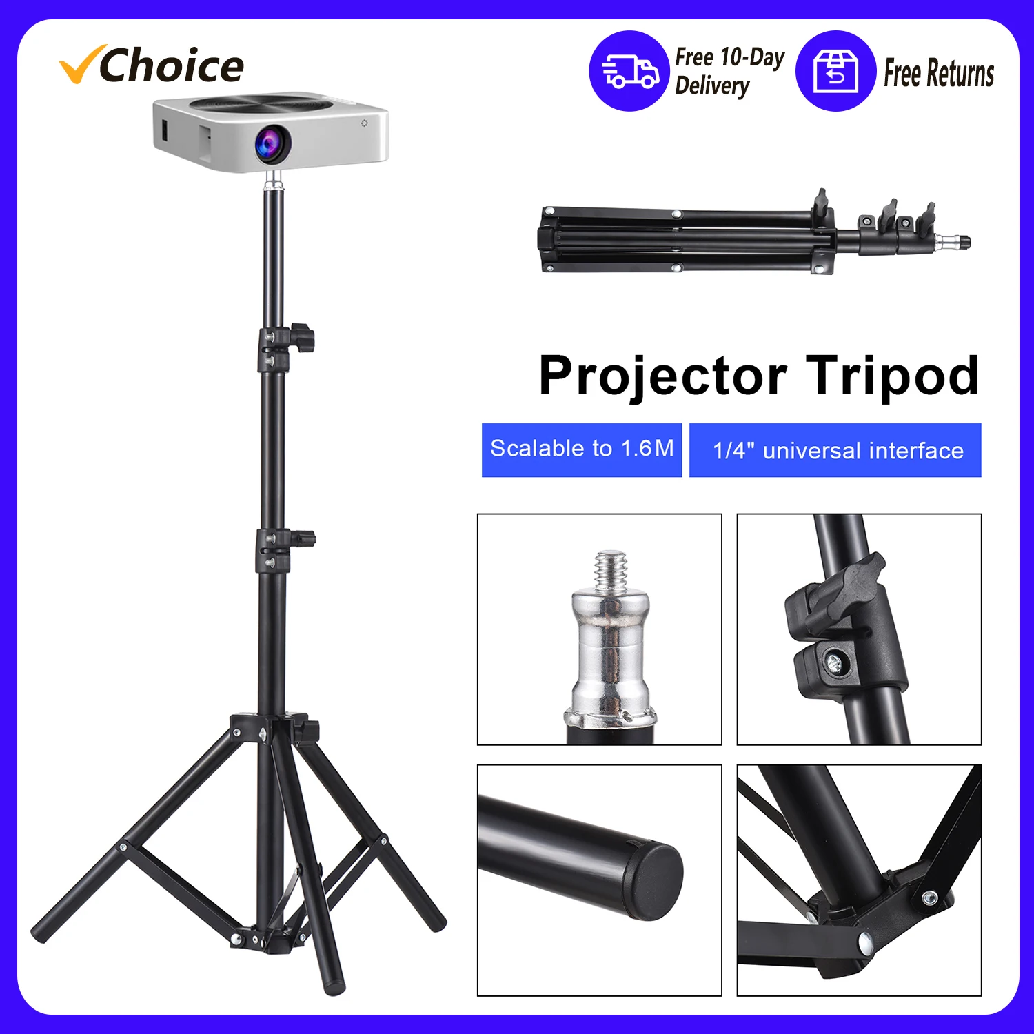 Универсальный Штатив Для Проектора Подставка Из Алюминиевого Сплава